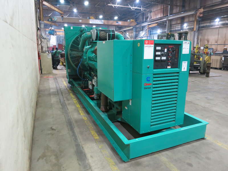 Used Cummins DFLB KTA50-G2 Diesel Generator, 863 Hrs                            