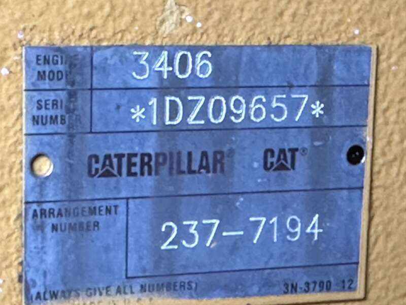 Used Caterpillar 3406 Diesel Generator, 578 Hrs                            
