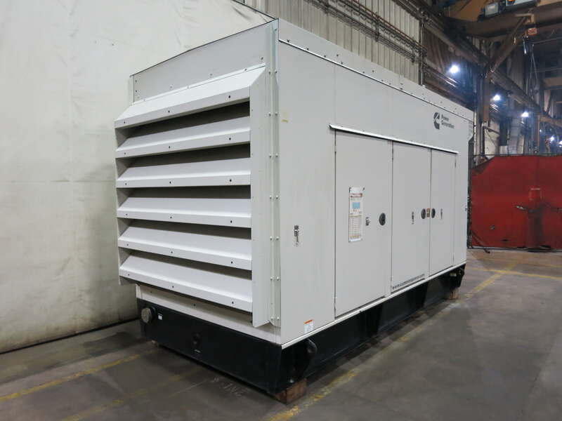 Used Cummins DFEH QSX15-G9 NR2 Diesel Generator 412 Hrs EPA Tier 2                            