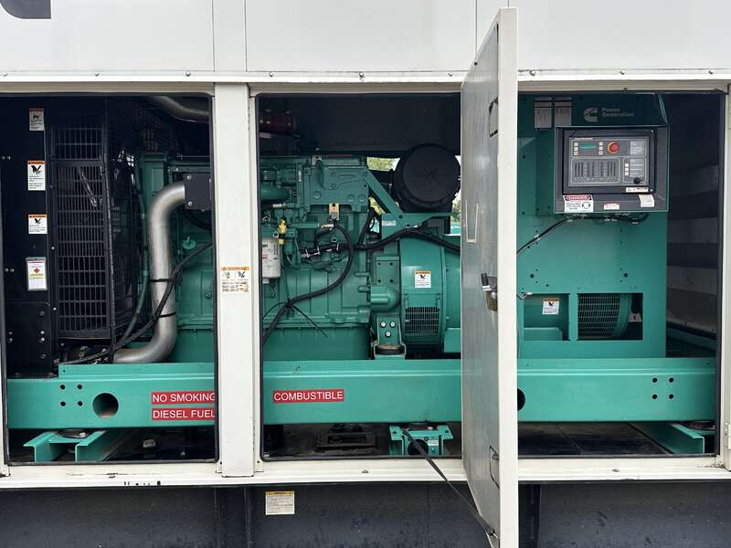 Used Cummins DFEH QSX15-G9 NR2 Diesel Generator 412 Hrs EPA Tier 2                            