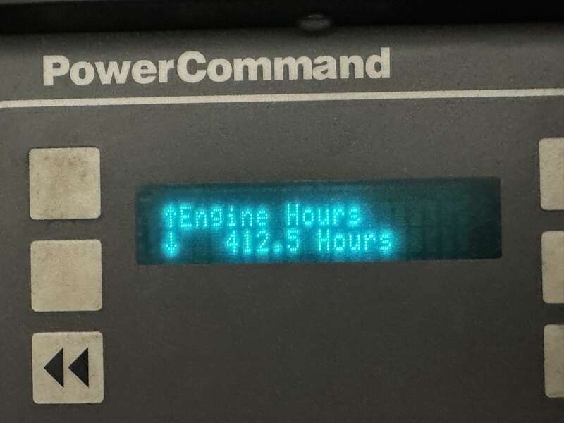Used Cummins DFEH QSX15-G9 NR2 Diesel Generator 412 Hrs EPA Tier 2                            