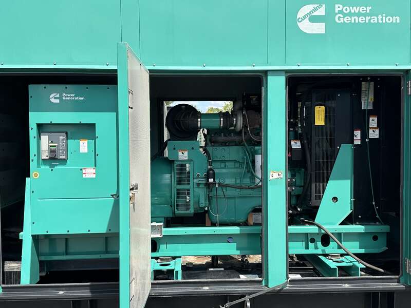 Used Cummins DQDAA QSL9-G3 NR3 Diesel Generator, 432 Hrs, EPA Tier 3                            