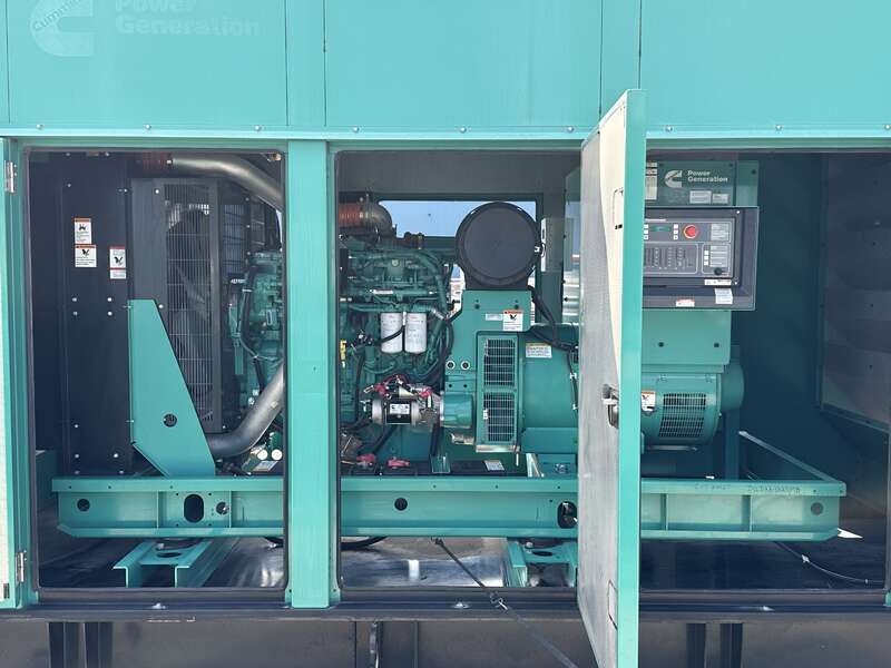 Used Cummins DQDAA QSL9-G3 NR3 Diesel Generator, 432 Hrs, EPA Tier 3                            