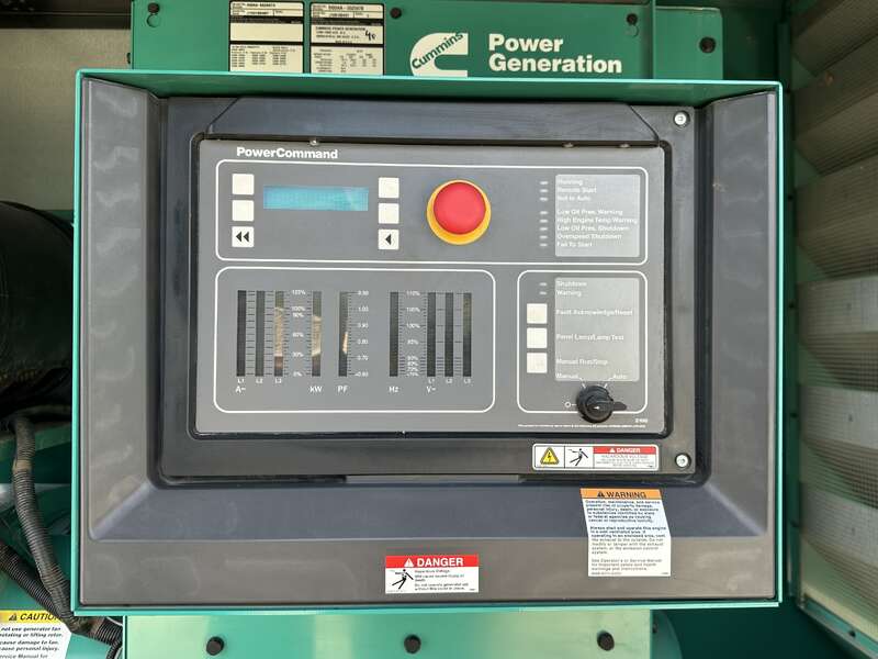Used Cummins DQDAA QSL9-G3 NR3 Diesel Generator, 432 Hrs, EPA Tier 3                            