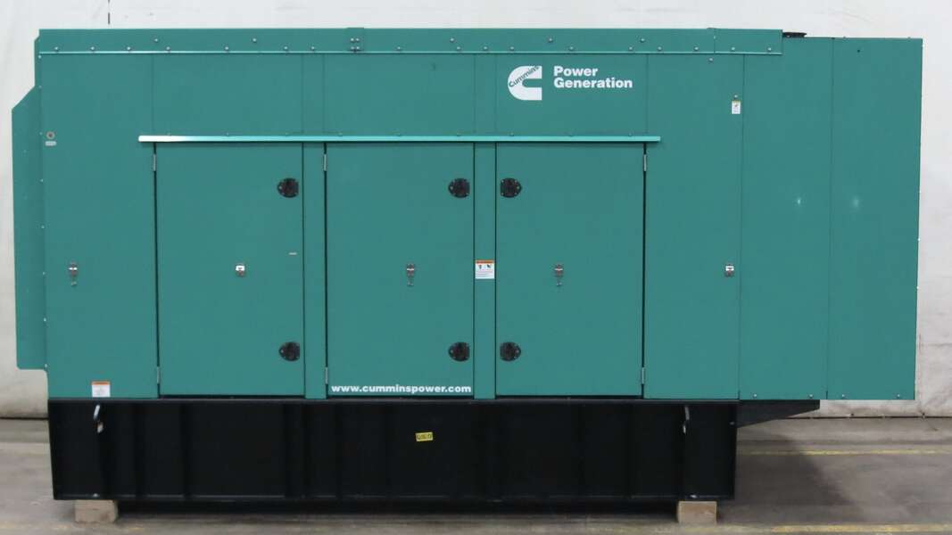 Used Cummins DFEK QSX15-G9 NR2 Diesel Generator, 429 Hrs, EPA Tier 2                            