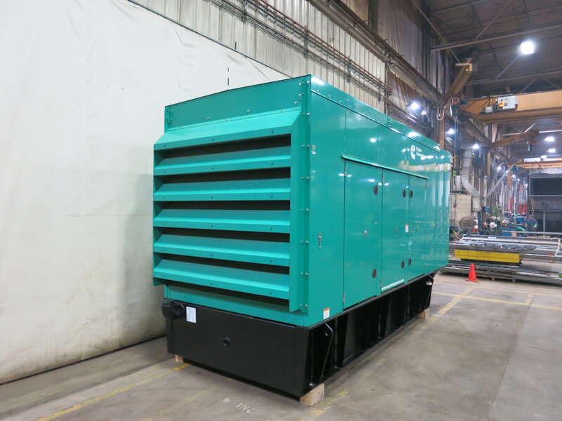 Used Cummins DFEK QSX15-G9 NR2 Diesel Generator, 429 Hrs, EPA Tier 2                            