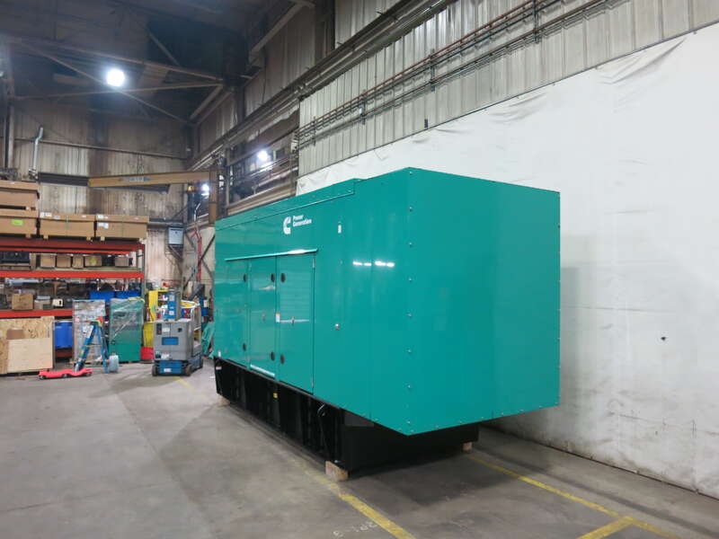Used Cummins DFEK QSX15-G9 NR2 Diesel Generator, 429 Hrs, EPA Tier 2                            