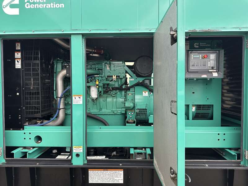 Used Cummins DFEK QSX15-G9 NR2 Diesel Generator, 429 Hrs, EPA Tier 2                            