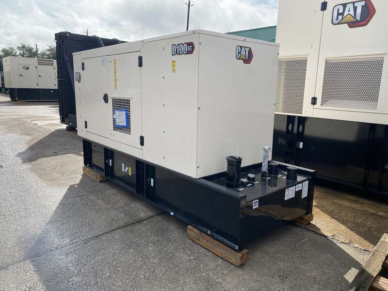 New Caterpillar D100GC C4.4 Diesel Generator 0 Hrs EPA Tier 3 *****ETA Feb 15, 2027*****                            