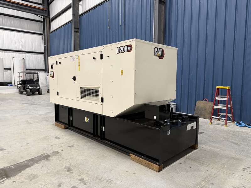 New Caterpillar D200GC C7.1 Diesel Generator 0 Hrs EPA Tier 3                            