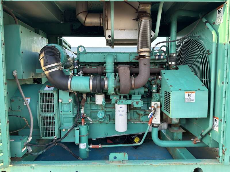 Used Cummins DFAC LTA10-G1 Diesel Generator, 505 Hrs                            