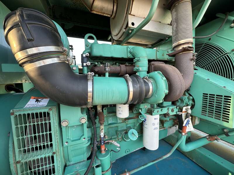 Used Cummins DFAC LTA10-G1 Diesel Generator, 505 Hrs                            