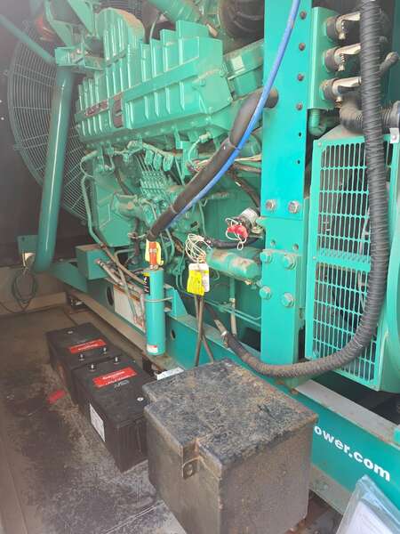 Used Cummins DQFAC QST30-G5 NR2 Diesel Generator, 502 Hrs, EPA Tier 2                            