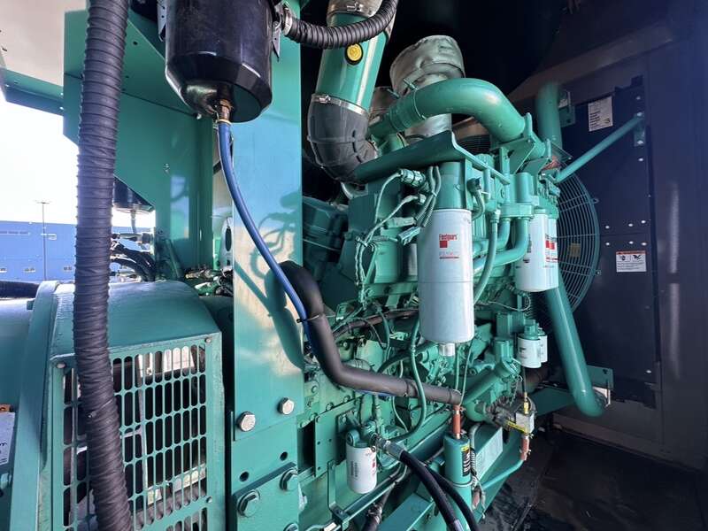 Used Cummins DQFAC QST30-G5 NR2 Diesel Generator, 22 Hrs, EPA Tier 2                            