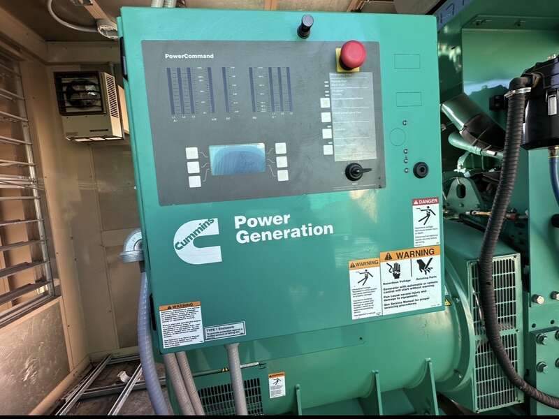 Used Cummins DQFAC QST30-G5 NR2 Diesel Generator, 22 Hrs, EPA Tier 2                            