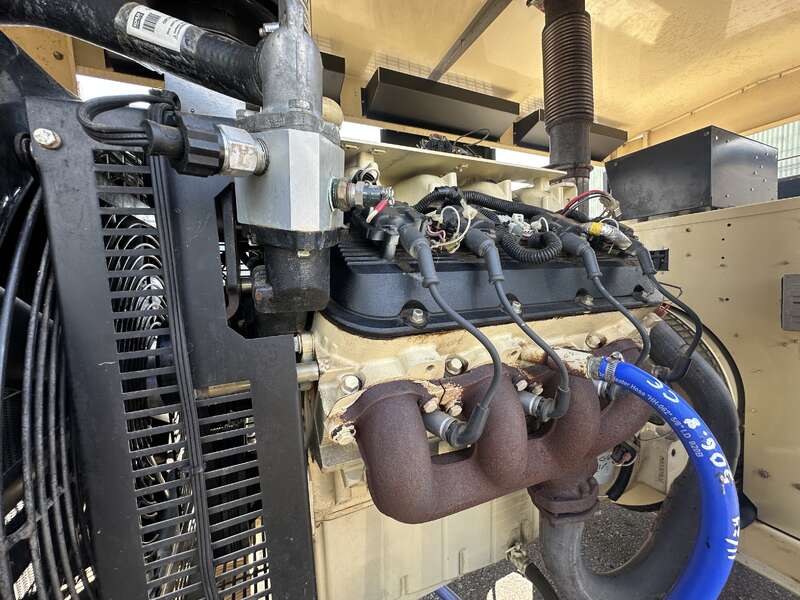 Used Kohler 80RZG Natural Gas/Propane Generator, 519 Hrs, Single Phase                            