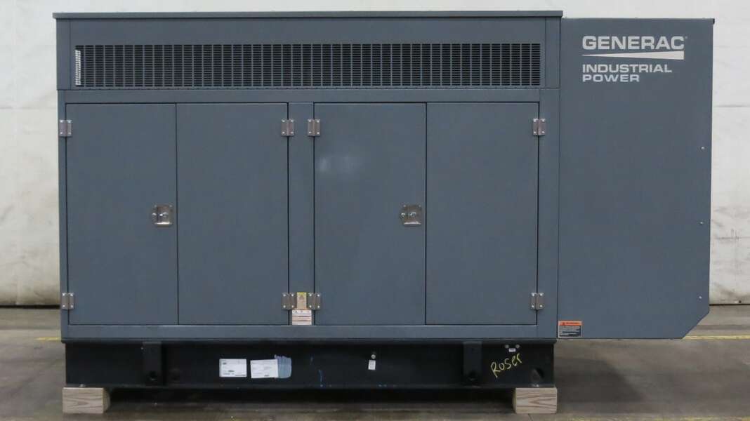 New / Surplus Generac SG080 Natural Gas / LP Generator, 0 Hrs, EPA Certified                            