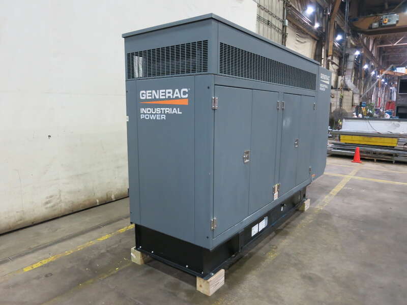 New / Surplus Generac SG080 Natural Gas / LP Generator, 0 Hrs, EPA Certified                            