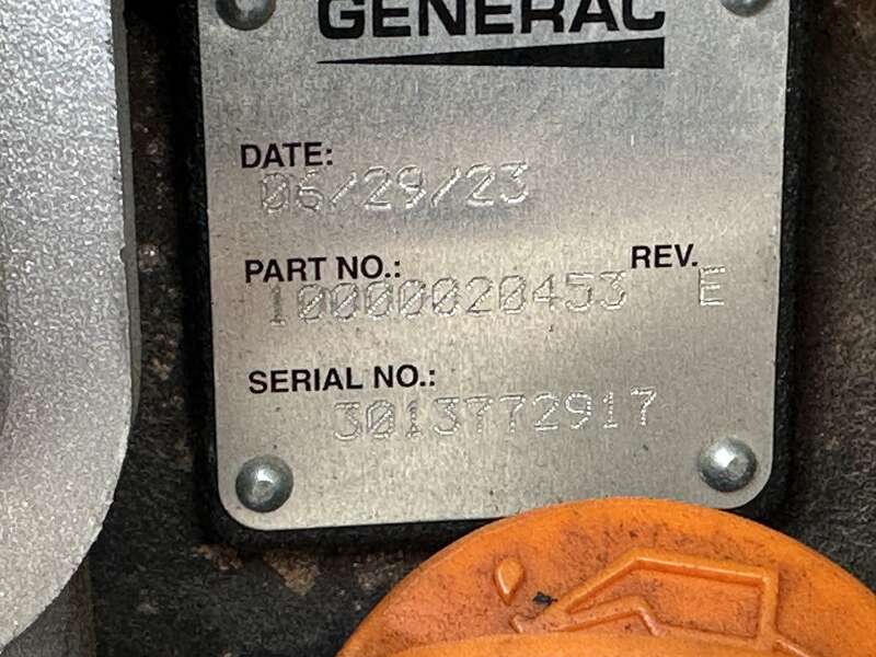 Used Generac SG050NA Natural Gas / LP Generator, 2244 Hrs, EPA Certified - 1 Phase                            