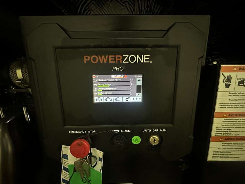 Used Generac SG050NA Natural Gas / LP Generator, 707 Hrs, EPA Certified - 1 Phase                            