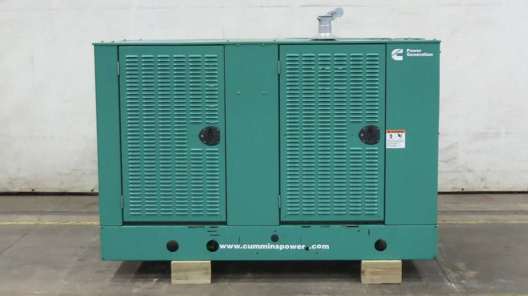 Used Cummins GGHG Natural Gas Generator, TBD Hrs, EPA Certified                            