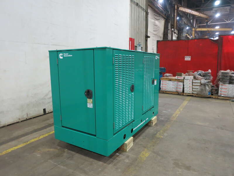 Used Cummins GGHG Natural Gas Generator, TBD Hrs, EPA Certified                            