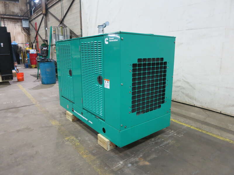 Used Cummins GGHG Natural Gas Generator, TBD Hrs, EPA Certified                            