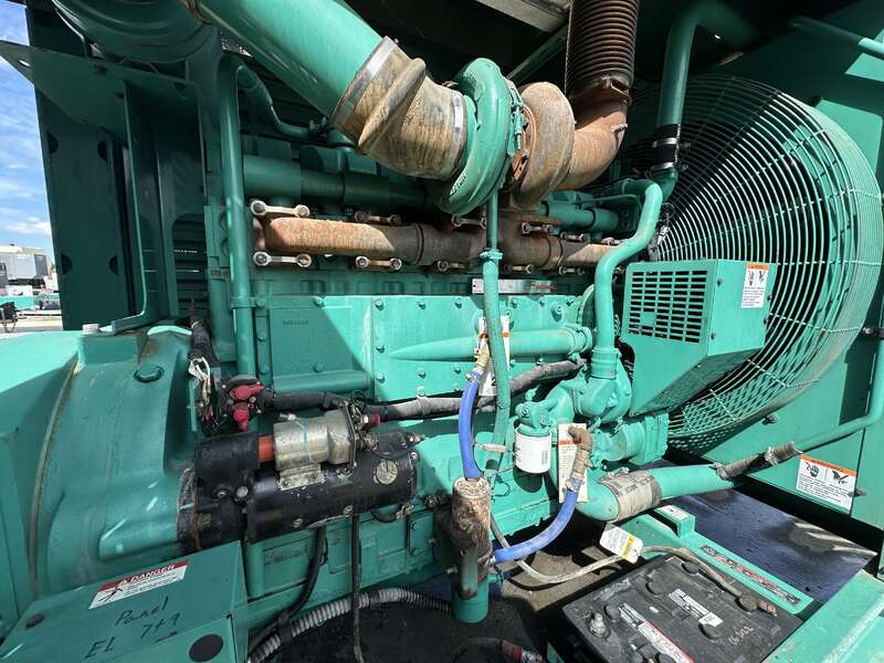 Used Cummins DFED KTA19-G4 Diesel Generator, 419 Hrs                            