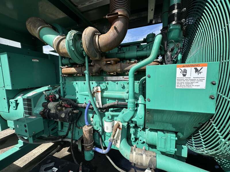 Used Cummins DFED KTA19-G4 Diesel Generator, 419 Hrs                            