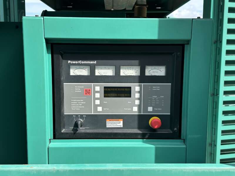 Used Cummins DFED KTA19-G4 Diesel Generator, 419 Hrs                            