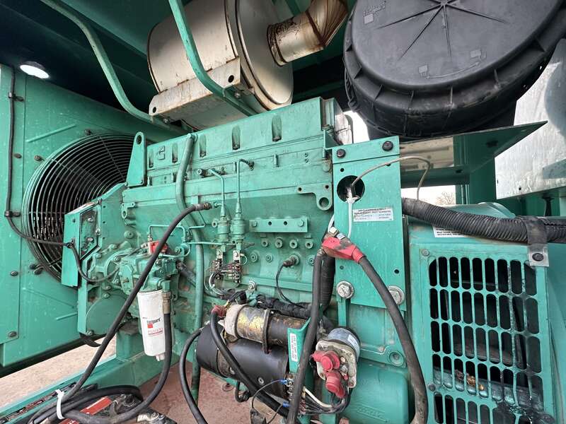 Used Cummins DFAC LTA10-G1 Diesel Generator, TBD Hrs                            