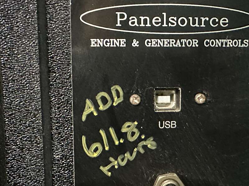 Used Cummins DFAC LTA10-G1 Diesel Generator, 673 Hrs                            
