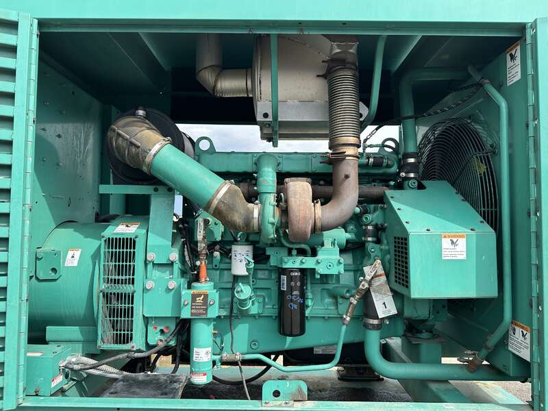 Used Cummins DFAC LTA10-G1 Diesel Generator, 672 Hrs                            