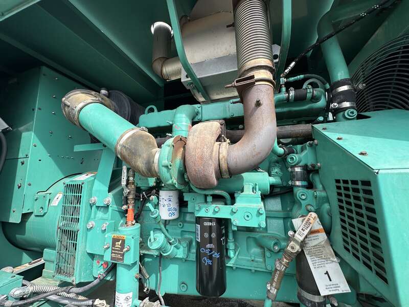 Used Cummins DFAC LTA10-G1 Diesel Generator, 672 Hrs                            