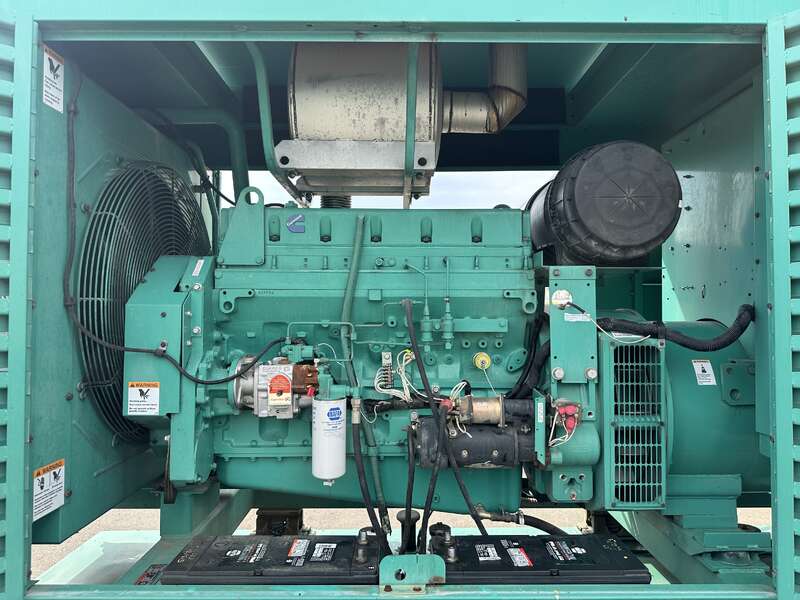 Used Cummins DFAC LTA10-G1 Diesel Generator, 672 Hrs                            