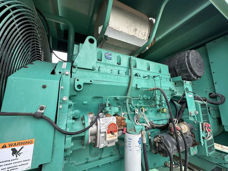 Used Cummins DFAC LTA10-G1 Diesel Generator, 672 Hrs                            