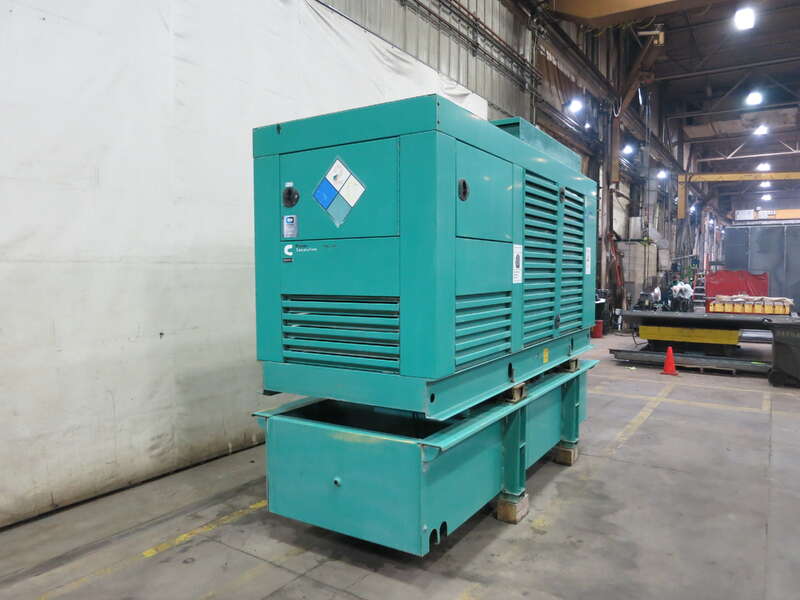 Used Cummins DFAC LTA10-G1 Diesel Generator, 666 Hrs                            