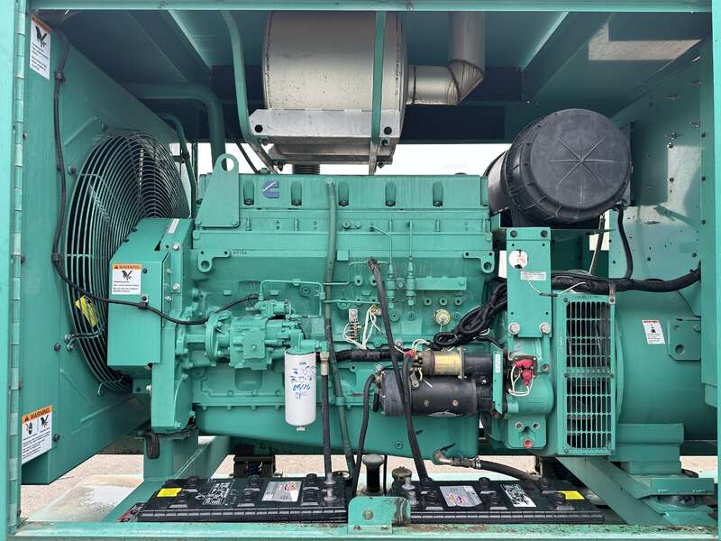 Used Cummins DFAC LTA10-G1 Diesel Generator, 666 Hrs                            