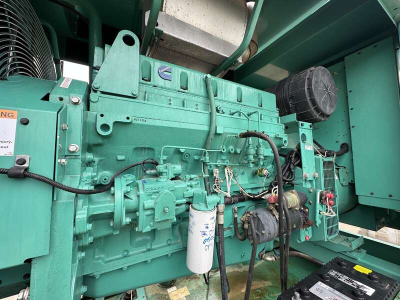 Used Cummins DFAC LTA10-G1 Diesel Generator, 666 Hrs                            