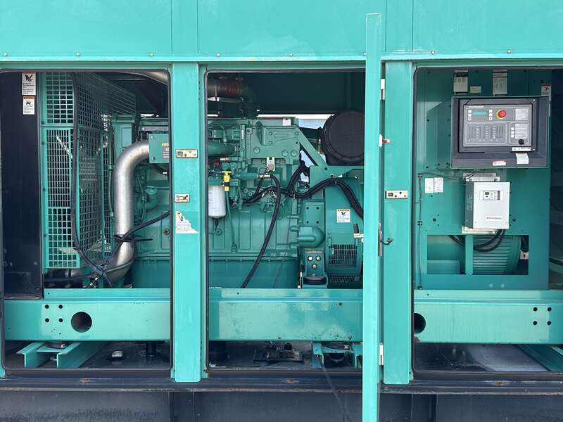 Used Cummins DFEG QSX15-G9 Diesel Generator 522 Hrs EPA Tier 2                            