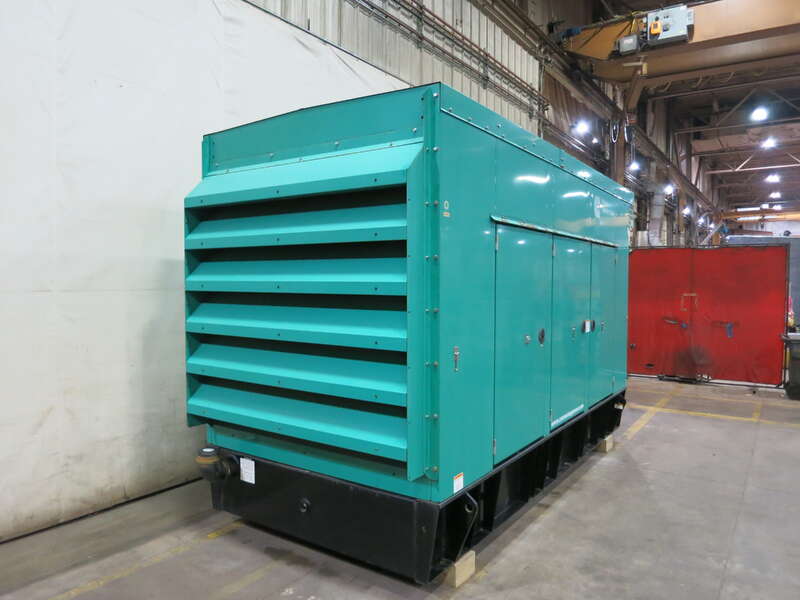 Used Cummins DFEG QSX15-G9 Diesel Generator 522 Hrs EPA Tier 2                            