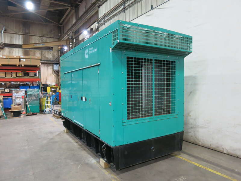 Used Cummins DFEG QSX15-G9 Diesel Generator 522 Hrs EPA Tier 2                            