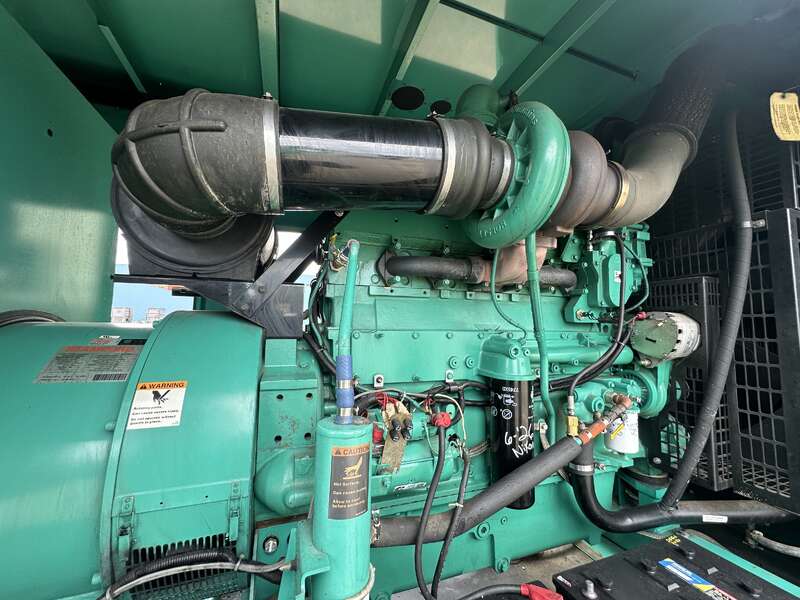 Used Cummins DFEG QSX15-G9 Diesel Generator 522 Hrs EPA Tier 2                            