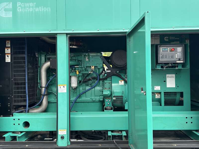 Used Cummins DFEG QSX15-G9 Diesel Generator 522 Hrs EPA Tier 2                            