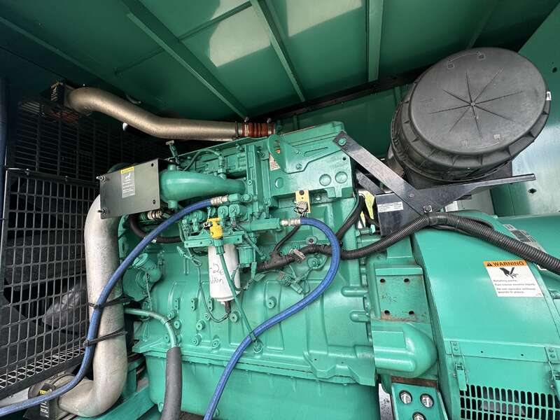 Used Cummins DFEG QSX15-G9 Diesel Generator 522 Hrs EPA Tier 2                            
