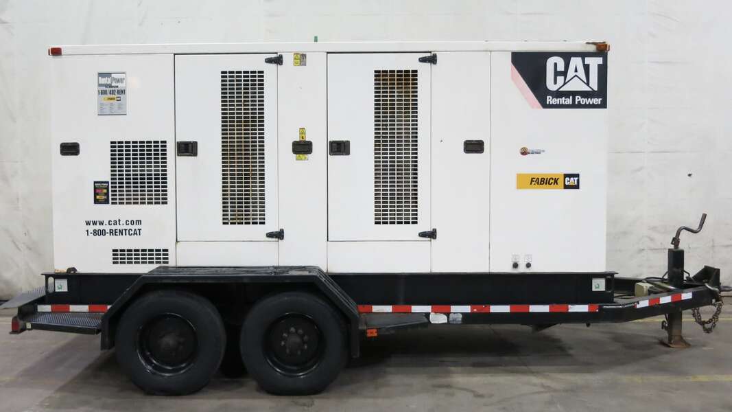 Used Caterpillar XQ230 Rental Grade Diesel Generator 6619 Hr EPA Tier 3                            