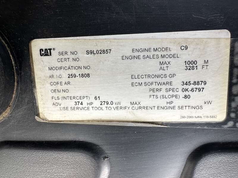 Used Caterpillar XQ230 Rental Grade Diesel Generator 6619 Hr EPA Tier 3                            