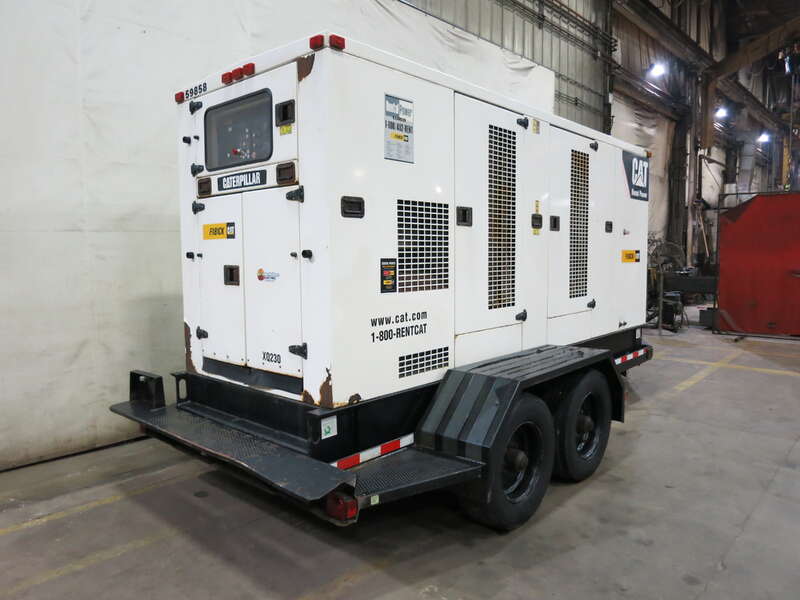 Used Caterpillar XQ230 Rental Grade Diesel Generator 6619 Hr EPA Tier 3                            