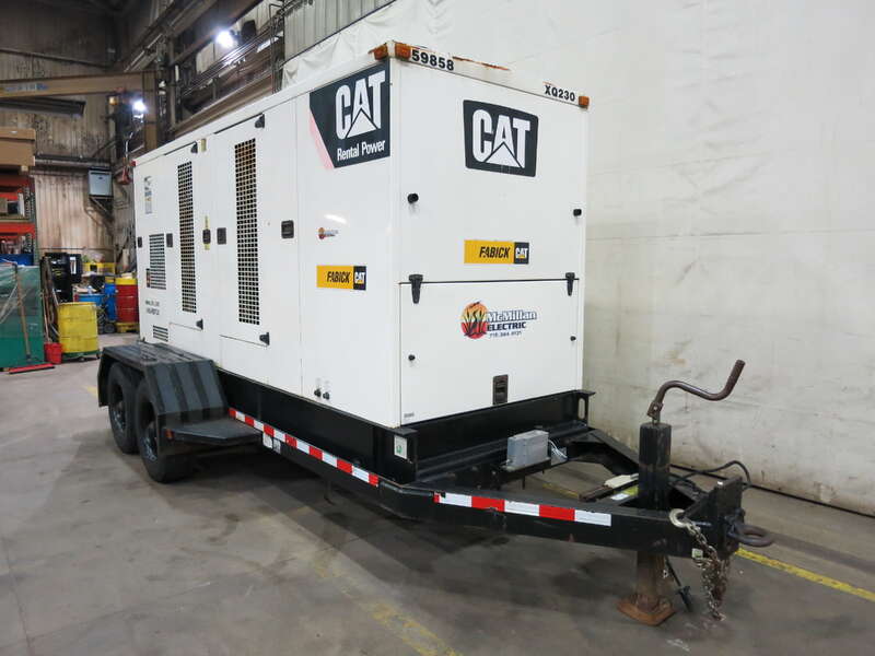 Used Caterpillar XQ230 Rental Grade Diesel Generator 6619 Hr EPA Tier 3                            