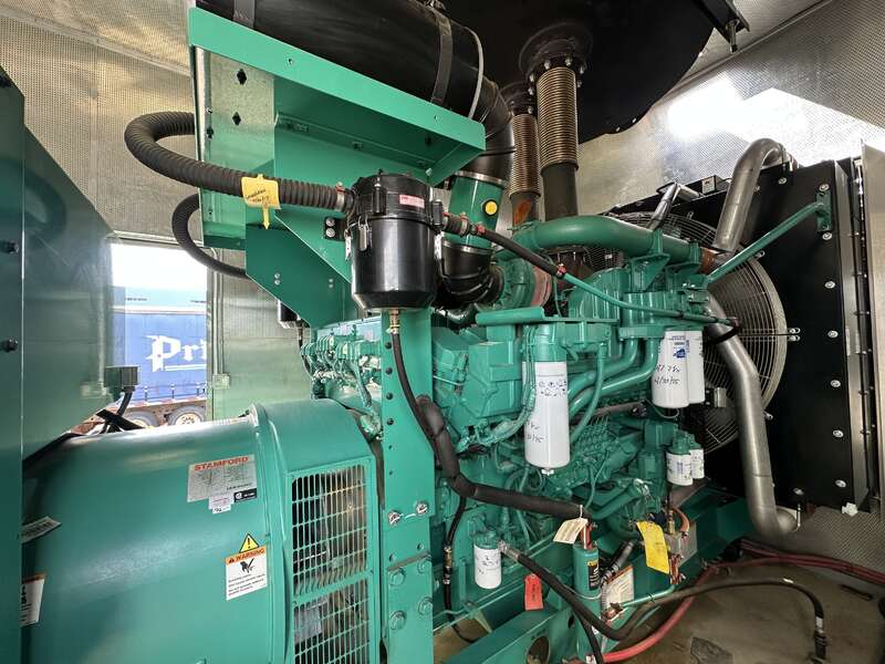 Used Cummins DQFAD QST30-G5 NR2 Diesel Generator, 383 Hrs, EPA Tier 2                            